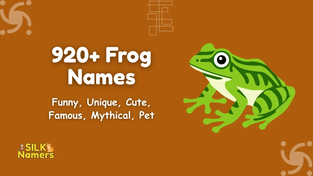 Frog Names