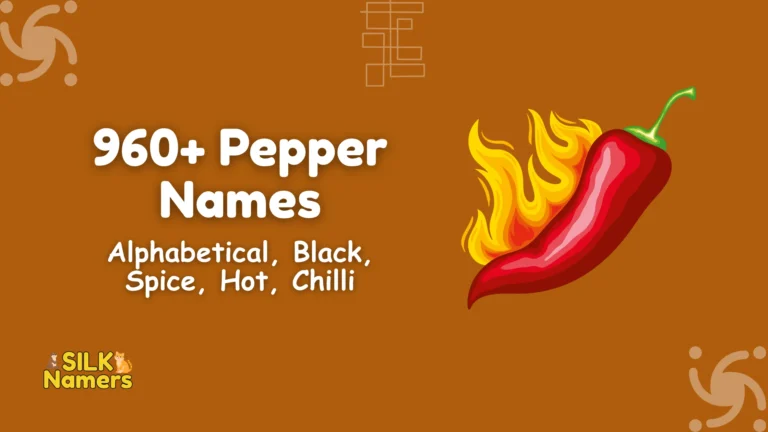 Pepper Names