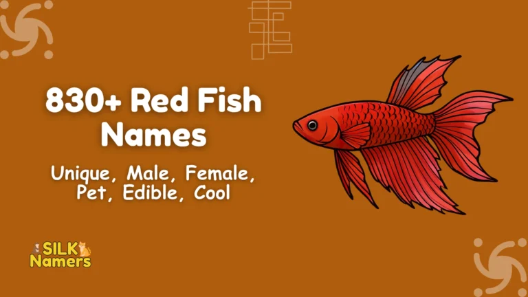 Red Fish Names