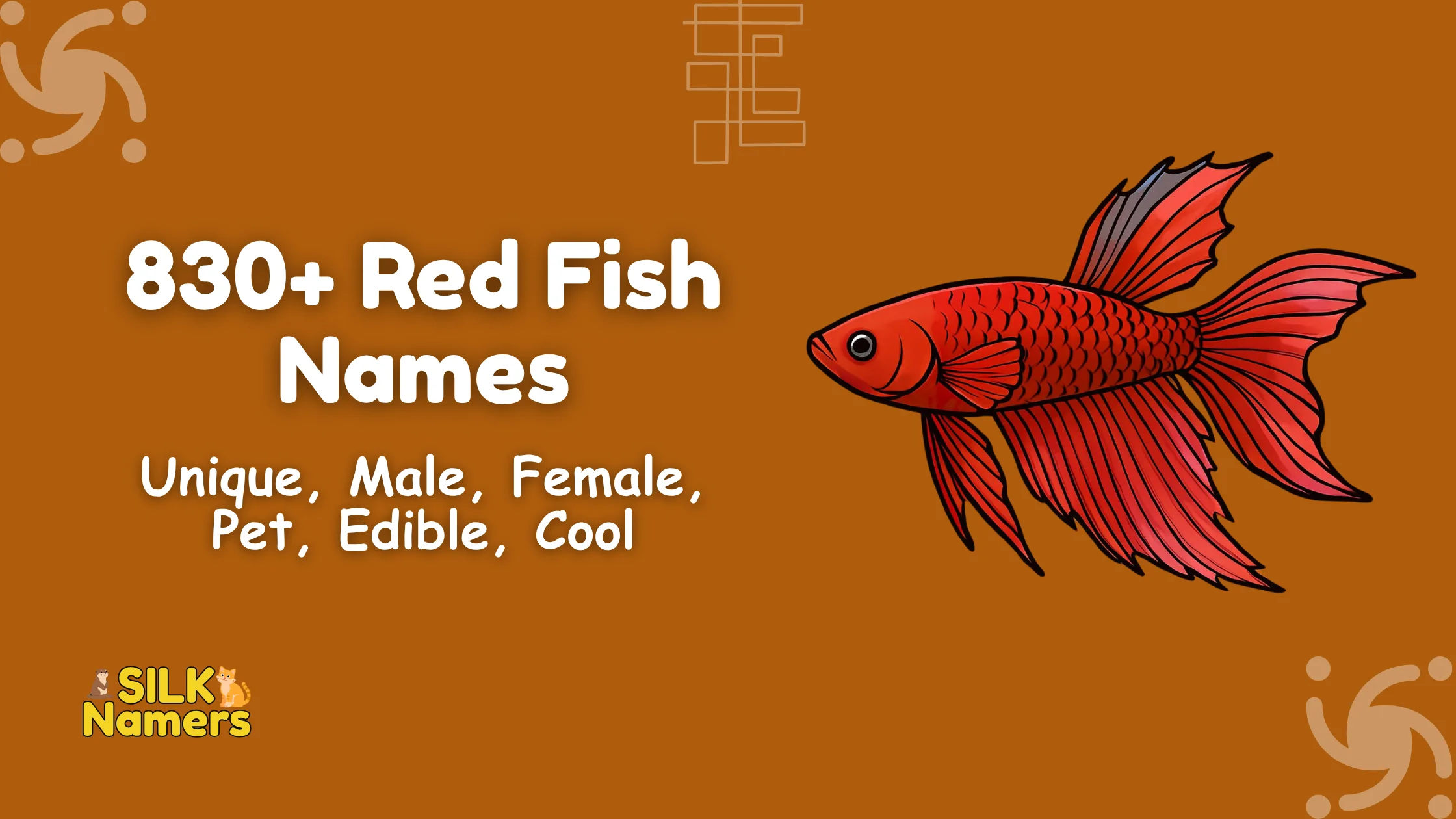 Red Fish Names