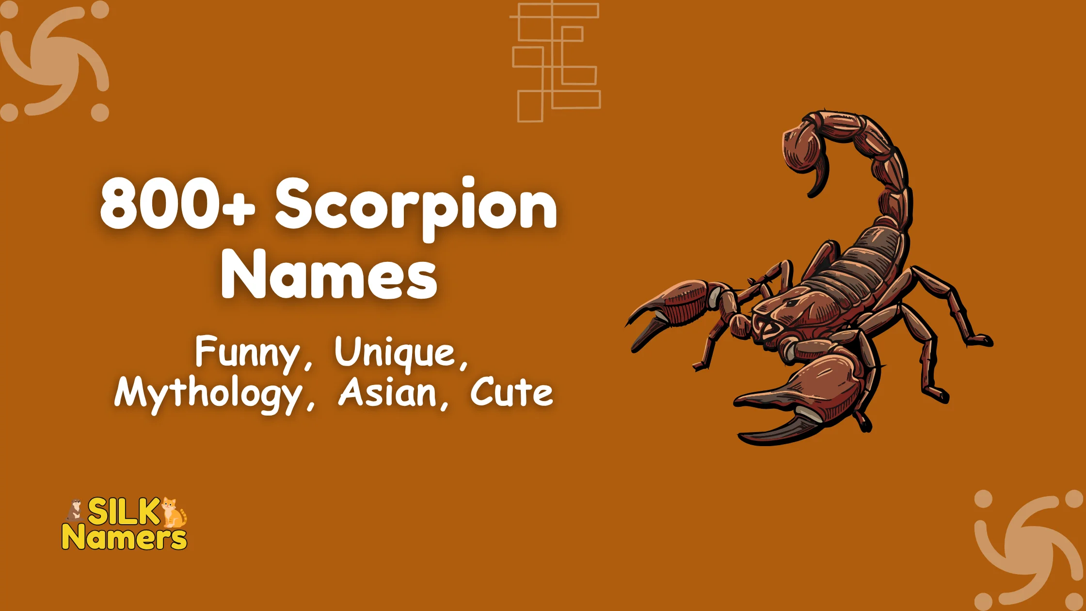 Scorpion Names