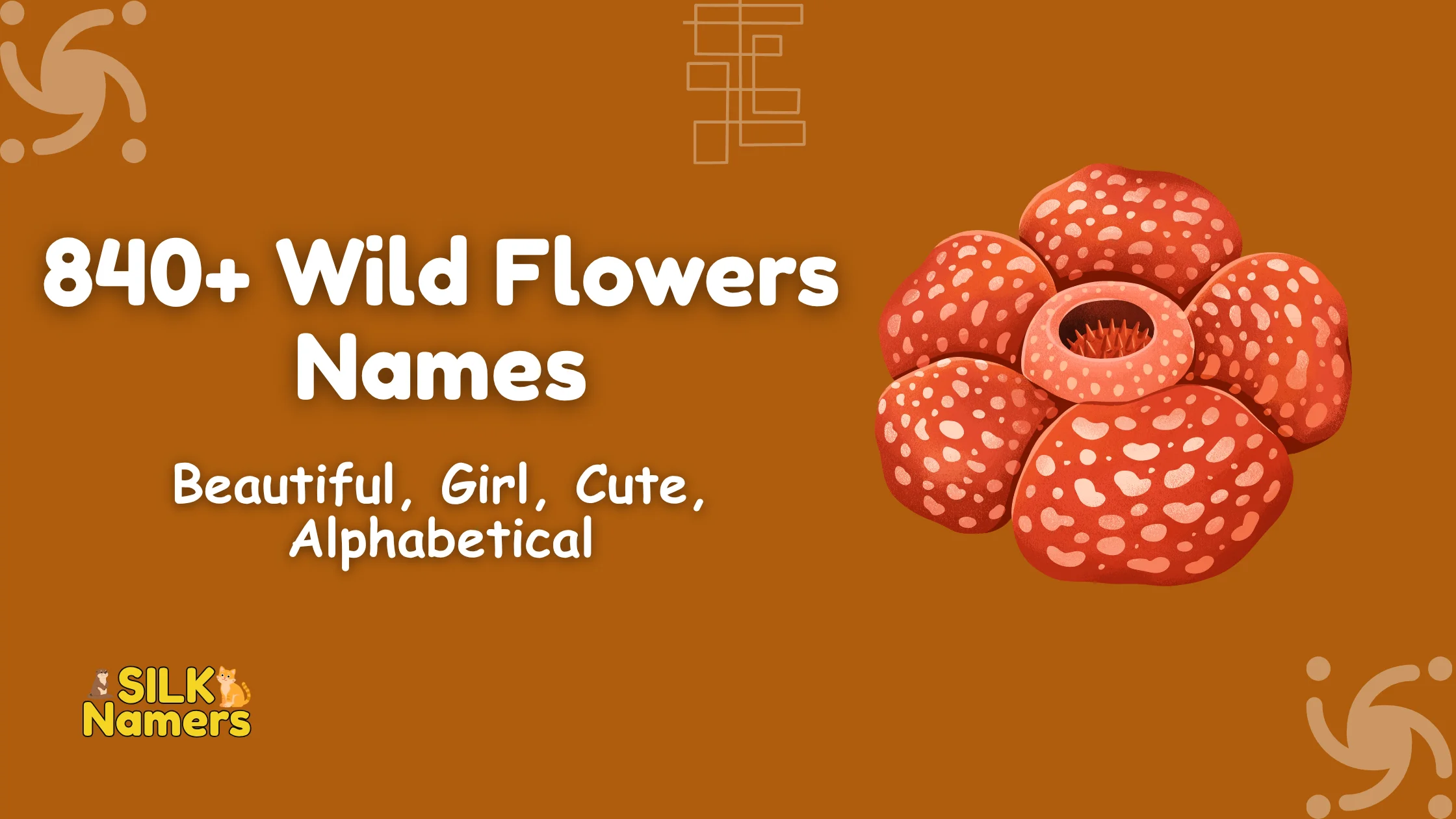 Wild Flowers Names